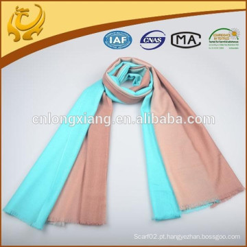 2015 New Style Fashion Factory Preço Atacado Duas Cores Cashmere Handfeeling Cachecóis De Lã Italiana E Lenços De Lã De Italia